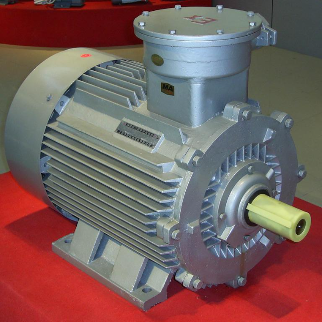 YB3-315M-4防爆电机45°角实拍